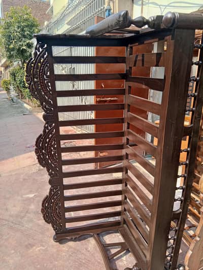 chinyoti work sofa set pure wood 