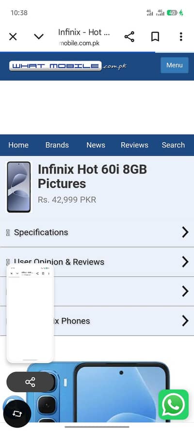 Infinix hot 6o I