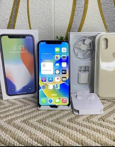 Iphone x 256 GB 89 battery only whatsapp number03468556940