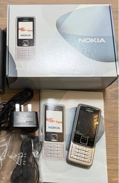 Nokia 6300 classic Full Box