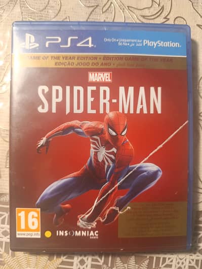 Marvel Spiderman PS4 (original,not remastered)
