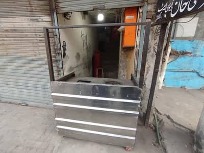 tea counter and complete all equipments