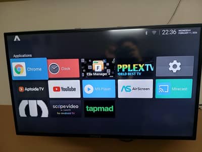 Sony television 40 inch +Etisalat tv box version 9