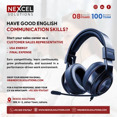 Tele Sales Staff Required | CSR USA Based  | Call Center Jobs