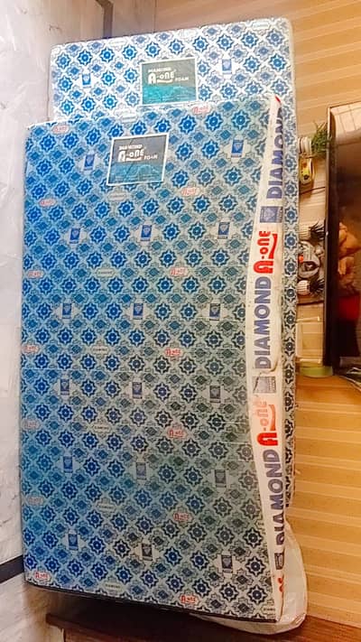Daimond Form Single Mattress pair