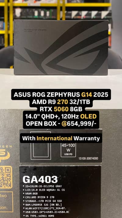Asus ROG Zephyrus G14 2025 RTX 5060