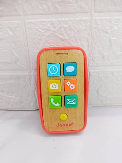 Wooden Mobile Phone For Kids