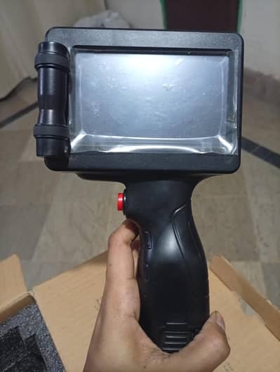 Handheld inkjet printer without cartridge