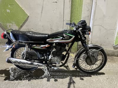 Honda cg 125 2016 model last months