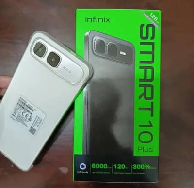 smart 10 plus 10 days use only brand new phone fully warranty