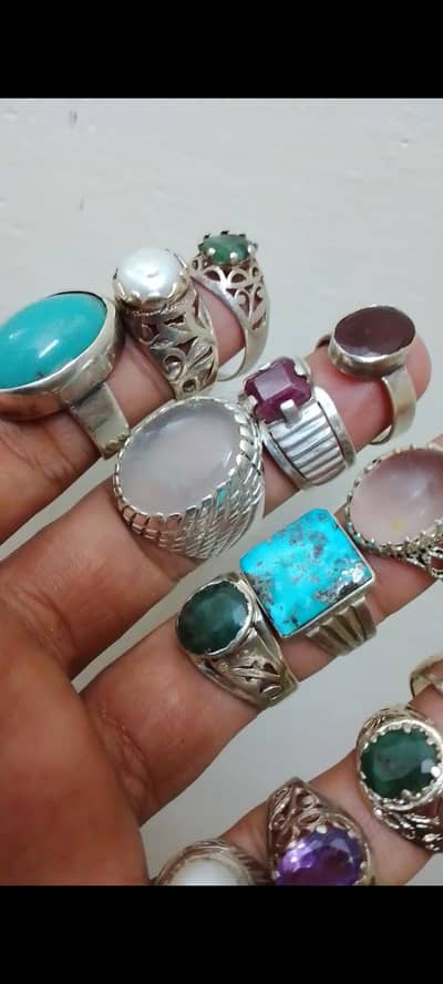 Natural Gemstones Chandy Ring