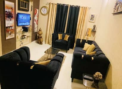 Five Seater Sofa | Turkish Sofa | Black Velvet