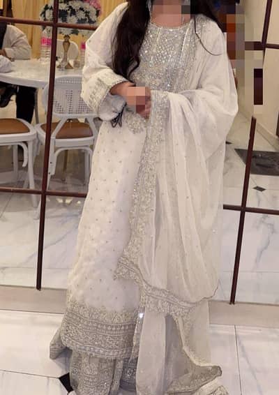 new party wear dress One time used dress for sell