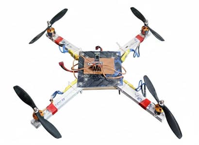 Aurdino based drone with hc-5 blutooth control with mobile, home made.