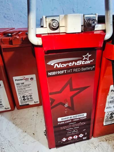NorthStar 12v 190 Ampare NSB190FT HT RED pure lead battery.