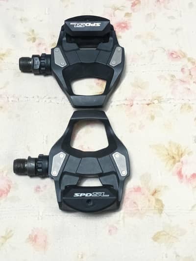 new Shimano pedals