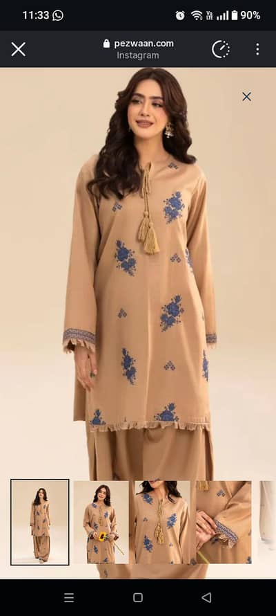 large size new dress 2piece