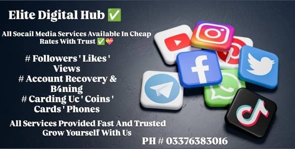 ALL SOCAIL MEDIA SERVICES