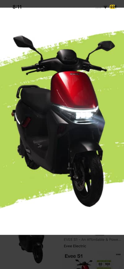 Selling my electric evee scooty