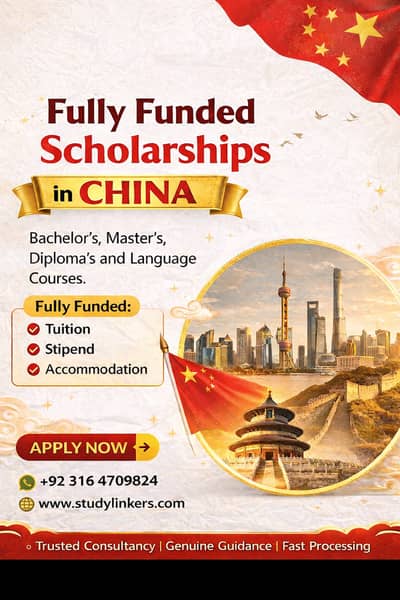 Fully Funded Scholarship in China - Admission Open