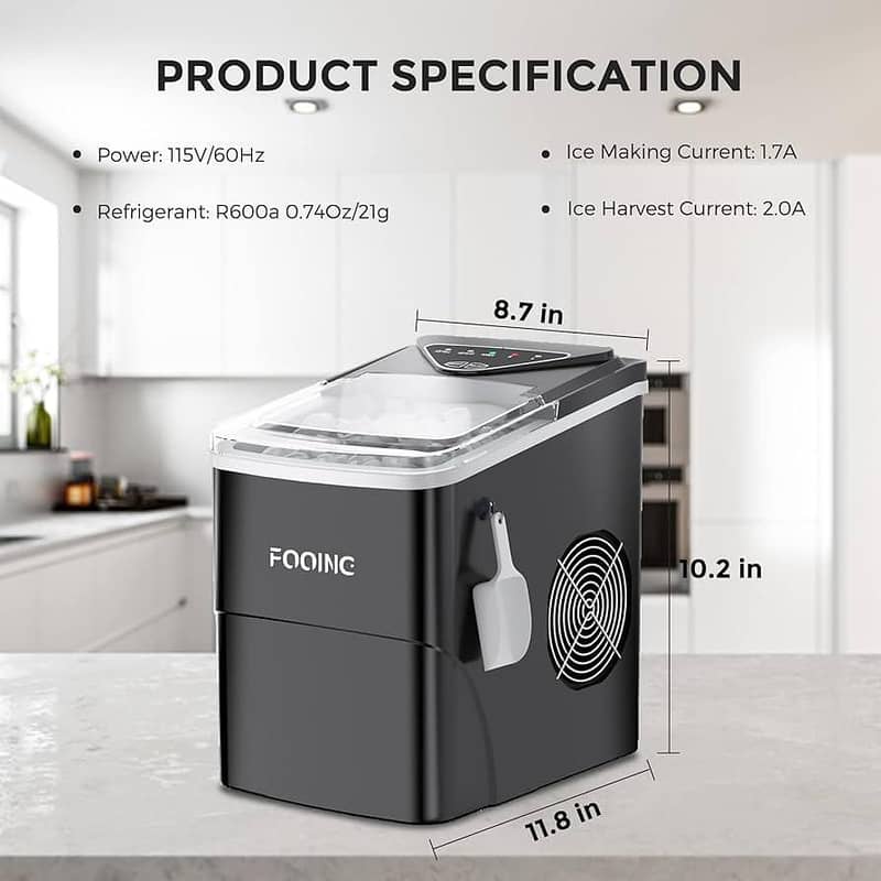 FOOING Ice Maker 3