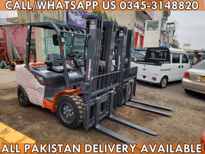 3 Ton Brand New Diesel Forklifts, Lifters, Forklifters for Sale in KHI