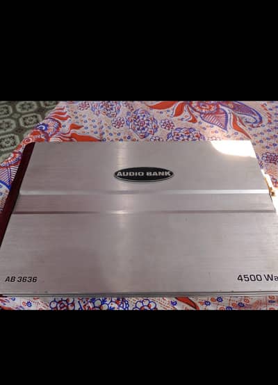 audio bank amplifier or buffar or audio player