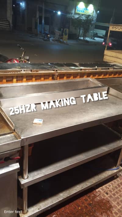 hotplate 10/10 condition fryer 16 ltr make table