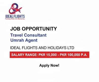 Travel Consultant & Umrah Consultant