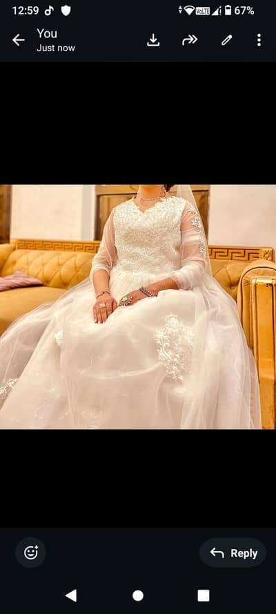 white nikkah maxi