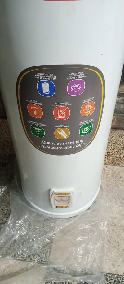 super aisa electric water geyser 76 litter 20 gallon