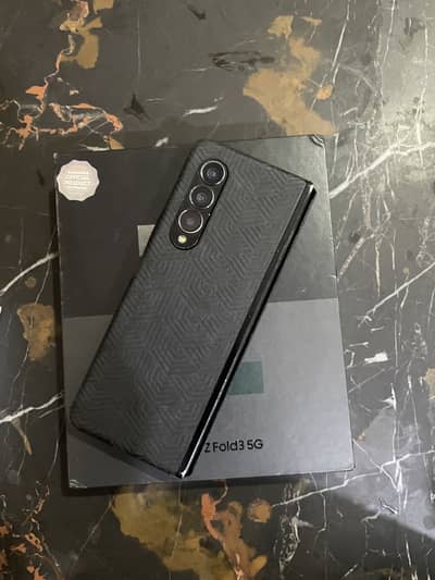 Samsung Z fold 3 approved with box