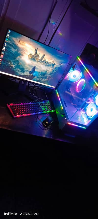 gaming PC free RGB keybord mouse