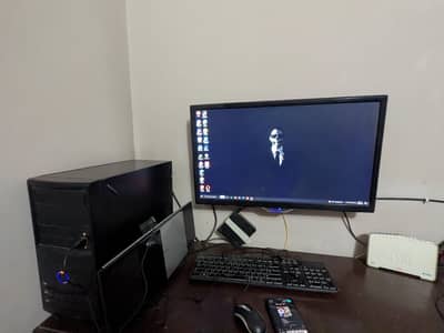 Core i5-2400 FULL SYTEM  CPU  MONITOR KEYBOARD MOUSE ETC