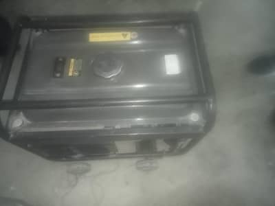 Generator in v almost new condition for urgent sale due to shifting