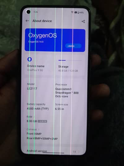 one plus 9 8)128 Snapdragon processor 888