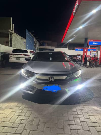 Honda Civic 2018 Model Red Meter