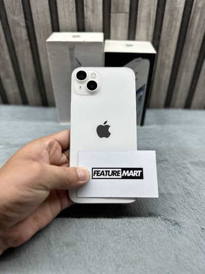 14 Plus JV | 128GB | White Colour | 86% Health | Apple iPhone
