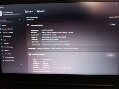 Dell Latitude 7480 i5 6th Gen