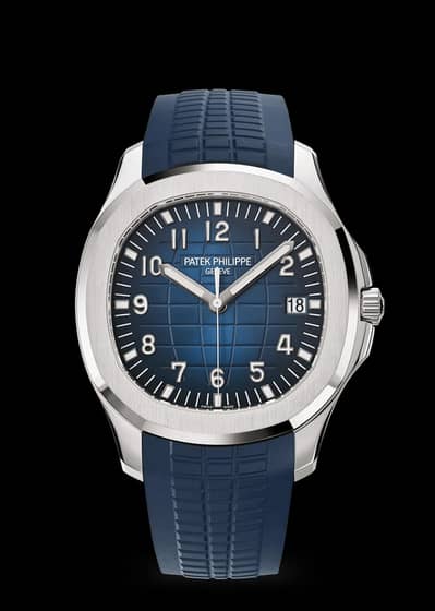 Patek Philippe Aquanaut 5168G White Gold Blue Dial - Complete Set