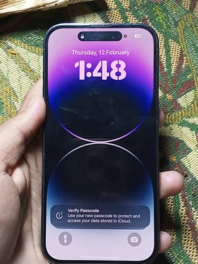 iPhone 14 Pro jv 128 gp wtar pak all okey 86 bitty helth orignal