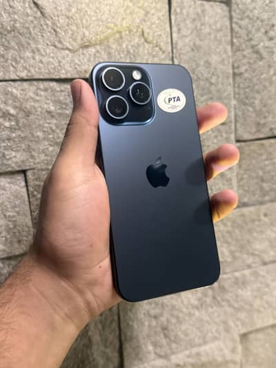 iPhone 15 pro max pta approved 100% bh