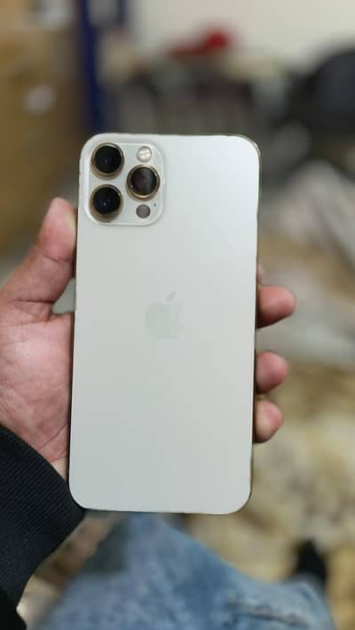 i phone 12 Pro Max 128Gb Non PTA  91 Battery Health Orginal Not Boost