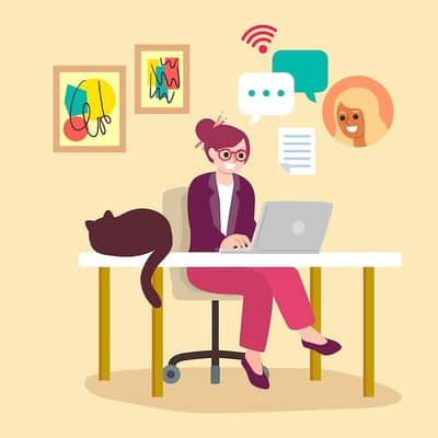 Online work available only for females