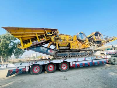 Crush plant Catterpiller mobile 120  tun per hour for sale