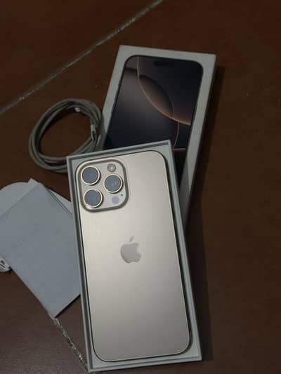 Iphone 16 pro Max Factory unlocked 256 GB