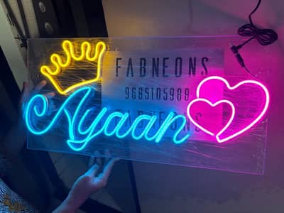 Neon Lights/Neon Sign/light sign/Acrylic sign/3d sign board