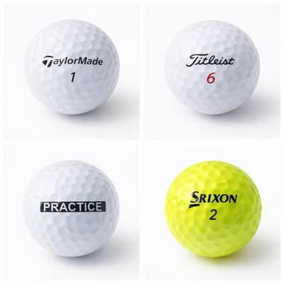 ORIGINAL GOLF BALLS AVAILABLE IN MIXED BRANDS