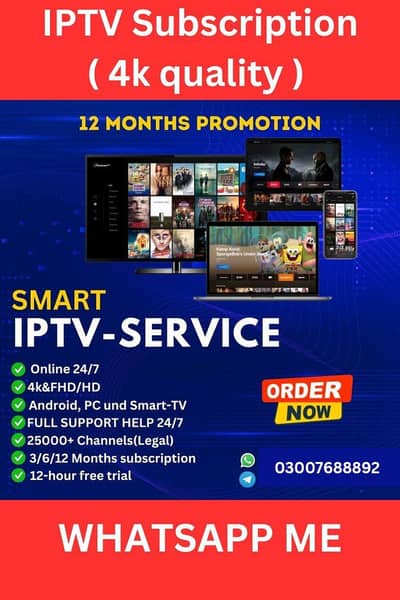 IPTV worldwide channels and movies
