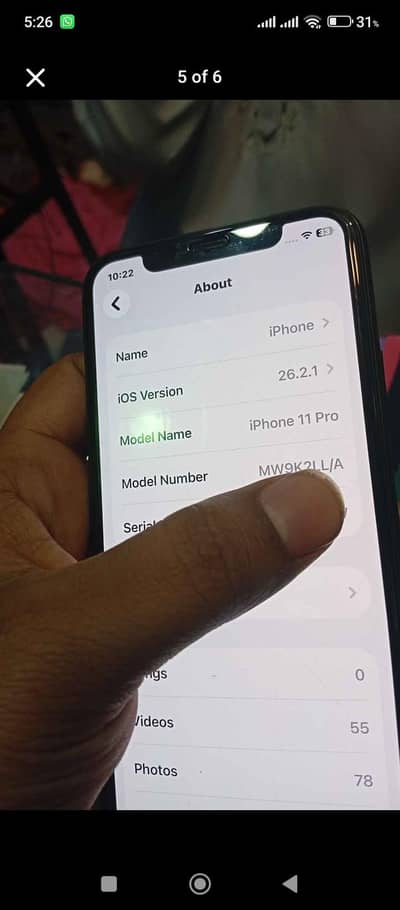 mind conditions iPhone  11 pro LLA
